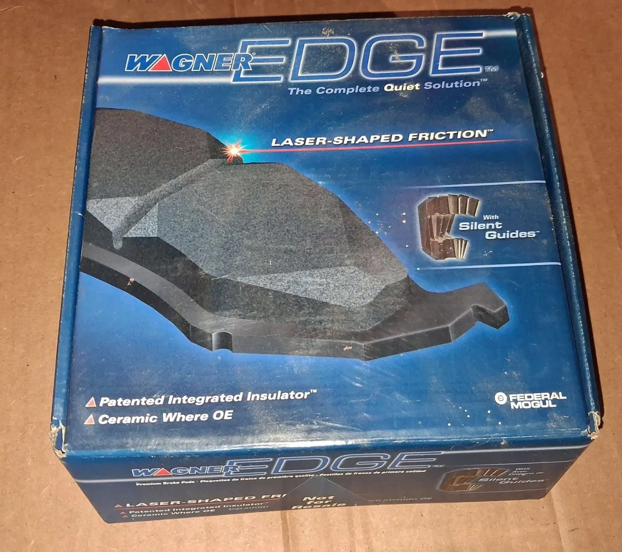 Wagner Edge EC752A Ceramic Pad Kit Malibu Grand Am Alero Replacement Shims NOS