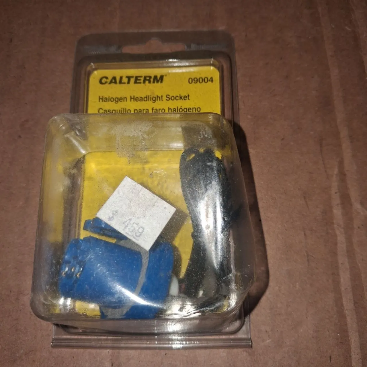Calterm 09004 Halogen Headlight Socket 9004/9007 87-00 GM Chrysler Ford NOS
