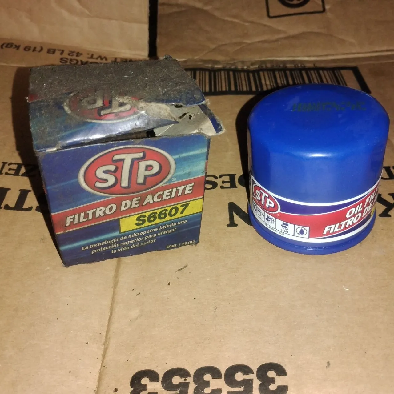 STP S6607 Oil Filter Subaru Impreza Forester 2.0 2.5 NOS