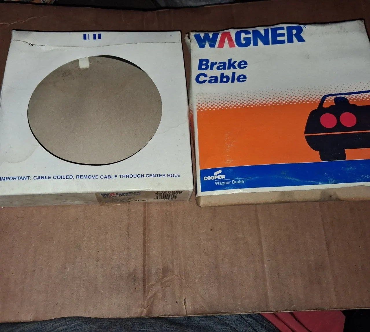 Wagner F120889 Parking Brake Cable Front 125WB 86-91 Ford Ranger Pickup NOS