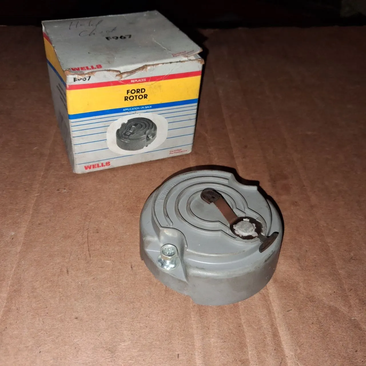 Wells F967 Dist Rotor NOS 81-86 Ford Escort
