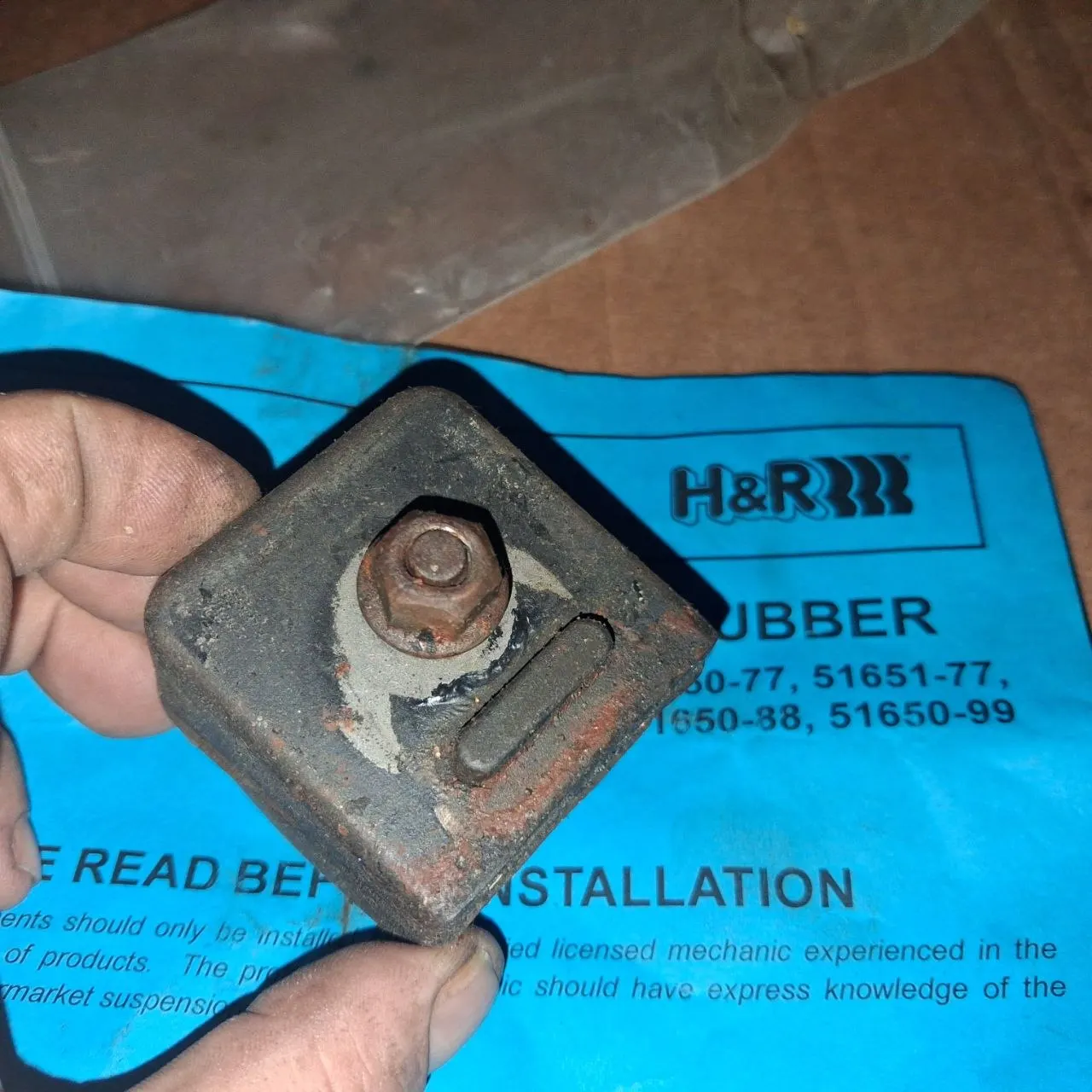 H&R Pinion Snubber Ford Mustang 79-04 NOS w/ Hardware