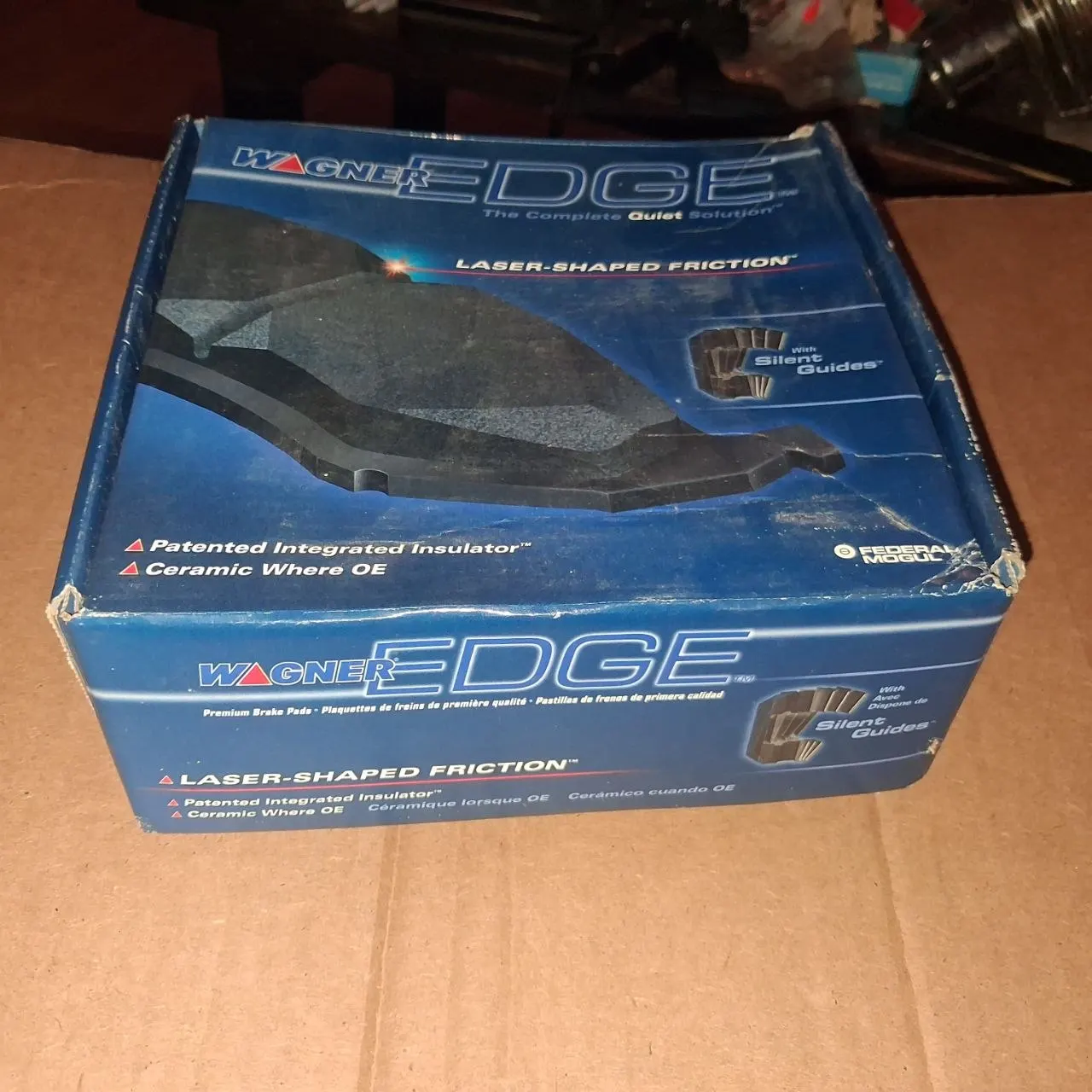 Wagner Edge EX369 Disc Brake Pads SG369 Kit C1500 Tahoe Astro 88-02 NOS