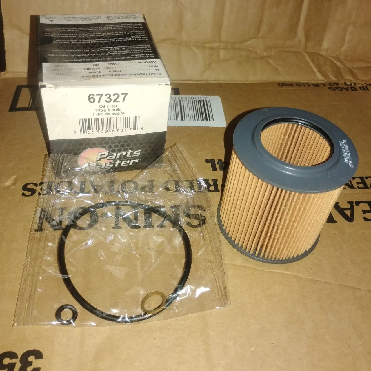 Parts Master 67327 Oil Filter BMW X3 X1 2.0 3.0 NOS