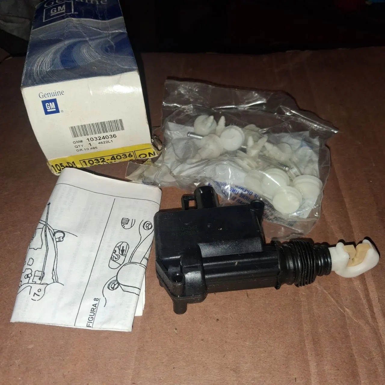 GM 10324036 LH Slide Door Actuator 3.4 3.5 3.9 Uplander NOS