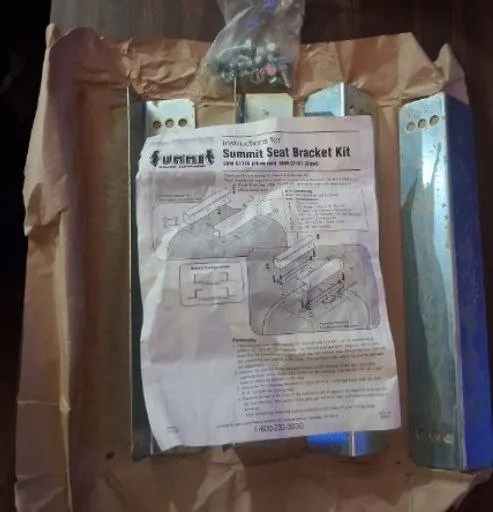 Summit SUM-G1151 Steel Universal Racing Seat Bracket Kit NOS