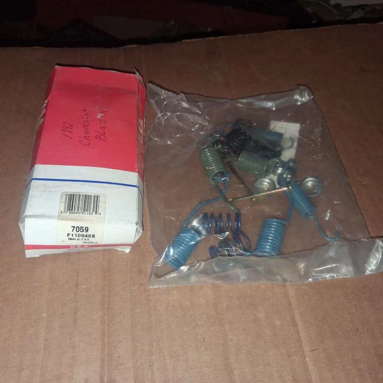 USA Brake Parts F110946S Drum Hardware Kit 1992 Chevrolet Blazer GM NOS