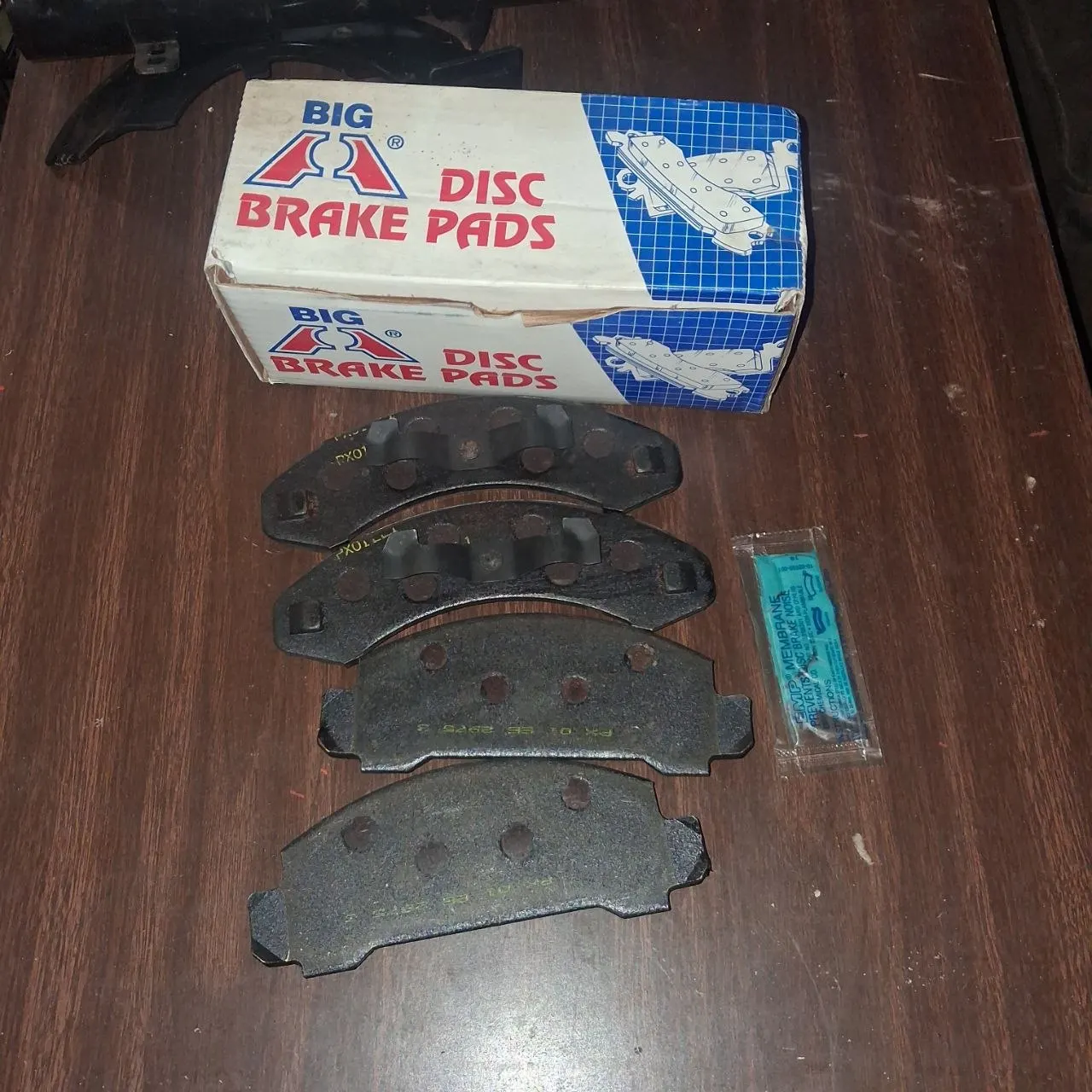 Big A 2M-7125A Front Disc Brake Pad Set 83-94 Ranger 91-94 Explorer NOS
