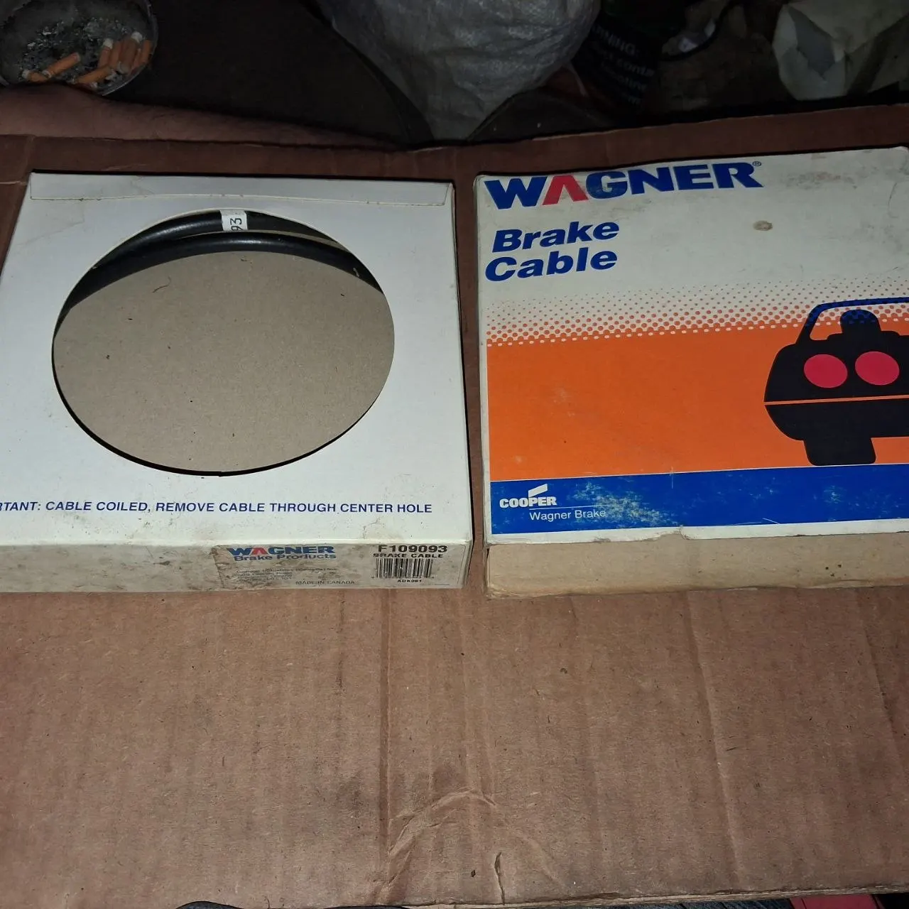 Wagner F109093 Parking Brake Cable Rear 4WD 84-91 S10 Blazer Jimmy NOS