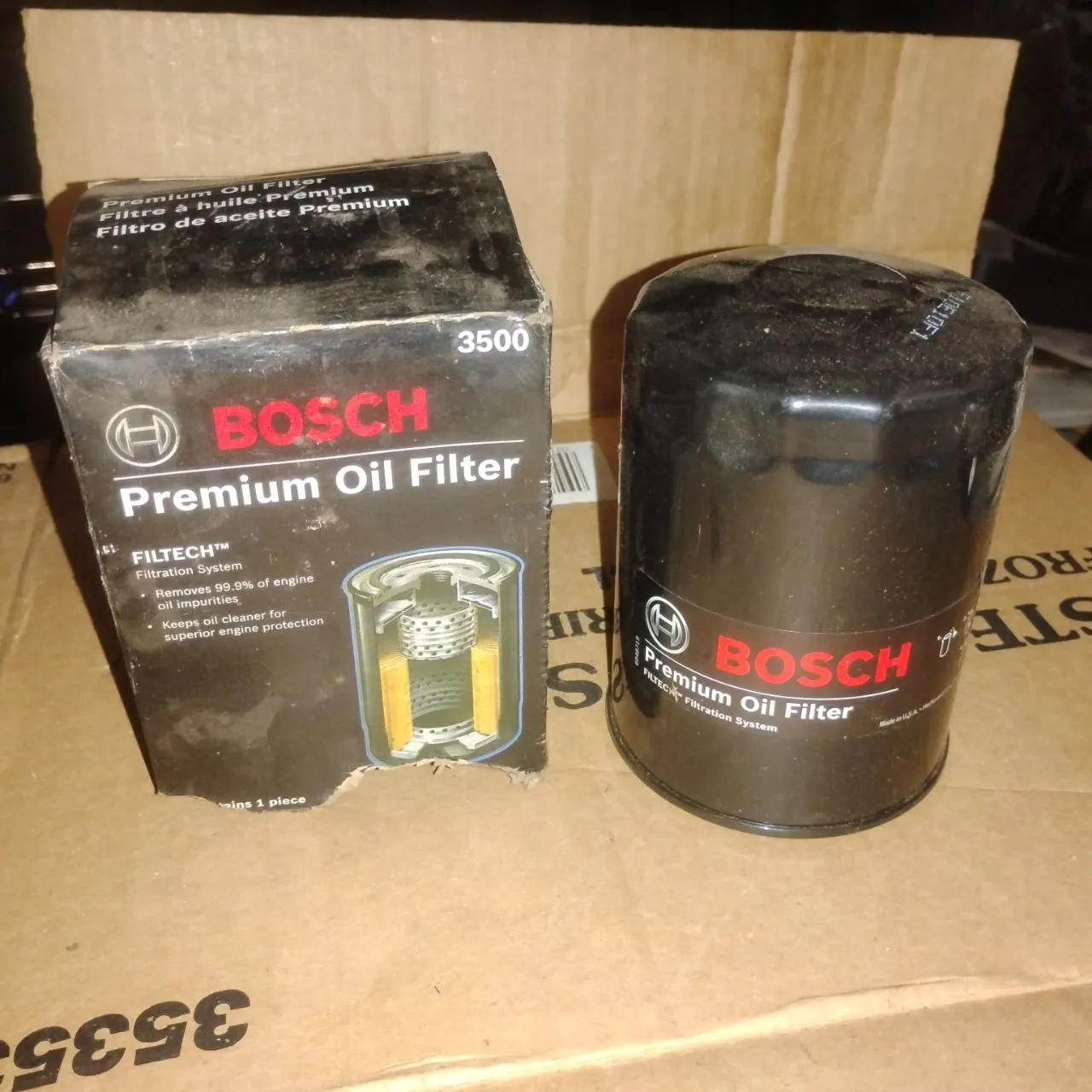 Bosch 3500 Premium Oil Filter Ford Mustang F150 Bronco NOS