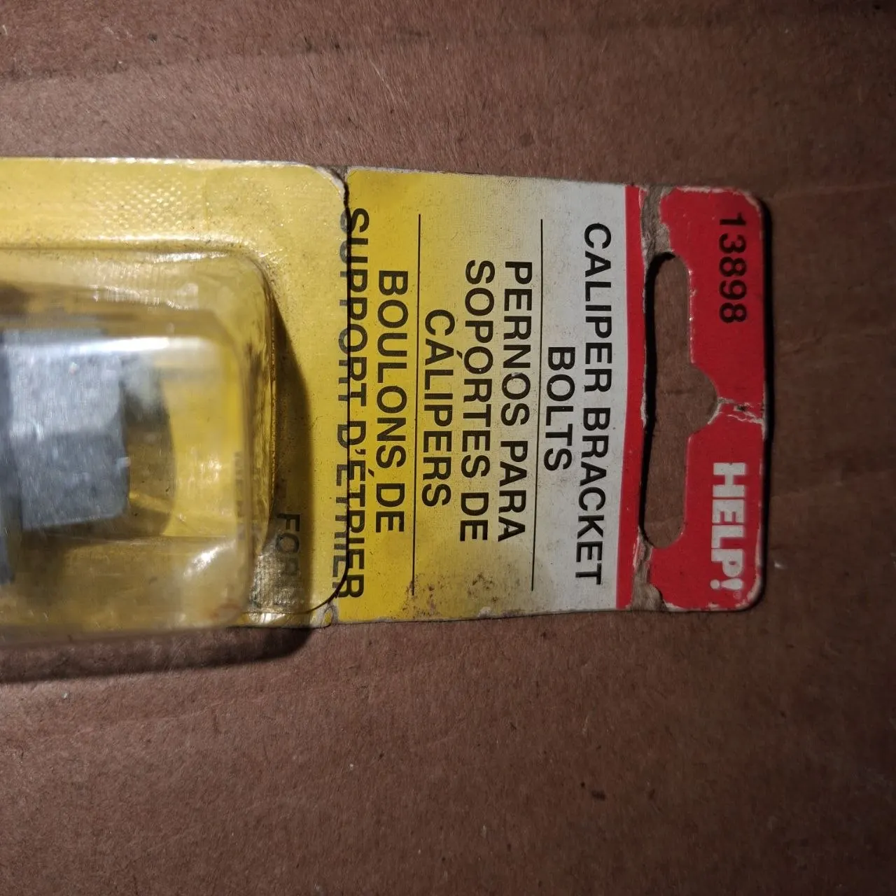 Dorman HELP 13898 Caliper Bracket Bolts Ford 94-14 NOS