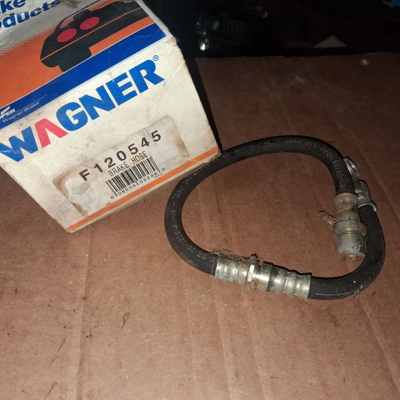 Wagner F120545 Brake Hose LH 85-94 Subaru Loyale GL XT NOS