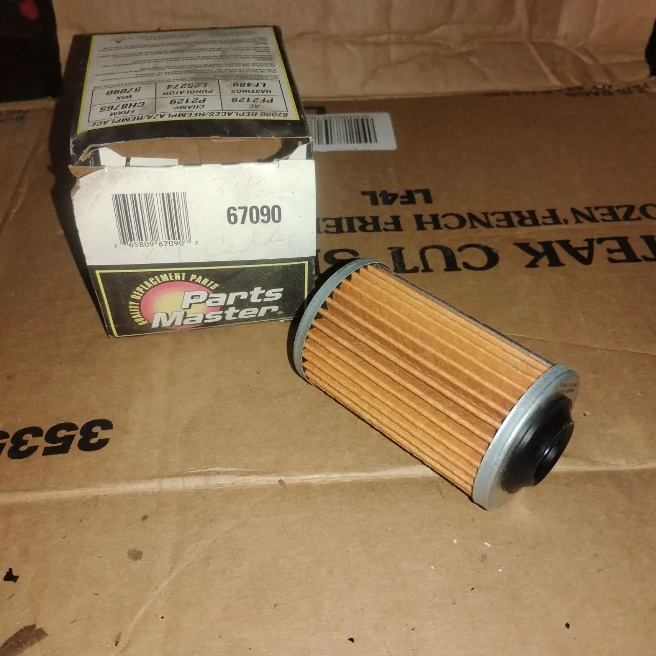 Parts Master 67090 Oil Filter CTS Camaro 2.8 3.0 3.6 NOS