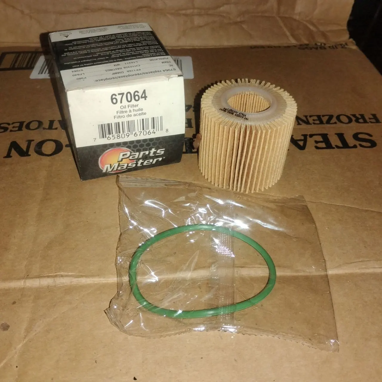 Parts Master 67064 Oil Filter Toyota 1.8 2.4 2.5 Camry NOS