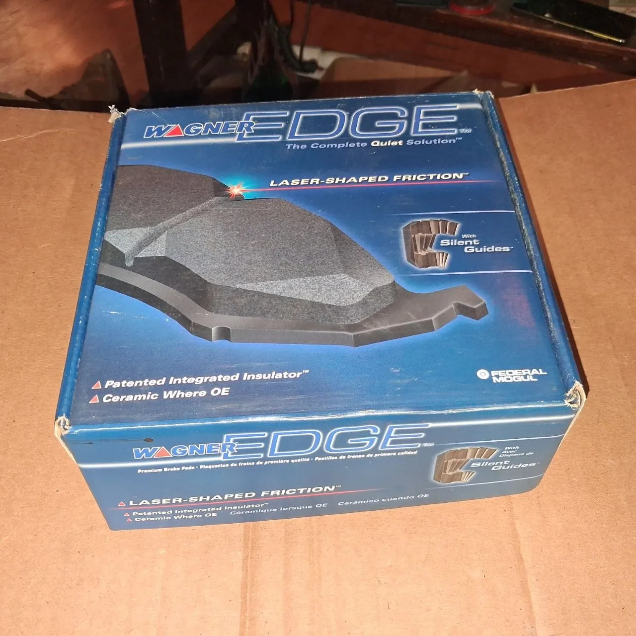 Wagner Edge EC707 Ceramic Pads Camry ES300 RX300 Solara + SG707T Kit NOS