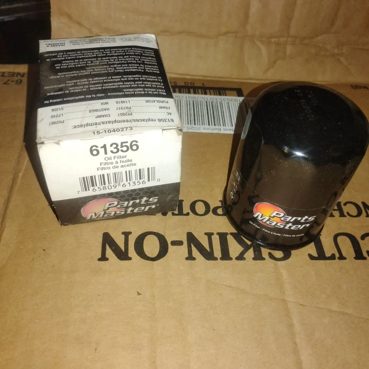 Parts Master 61356 Oil Filter Acura MDX RDX ILX NOS