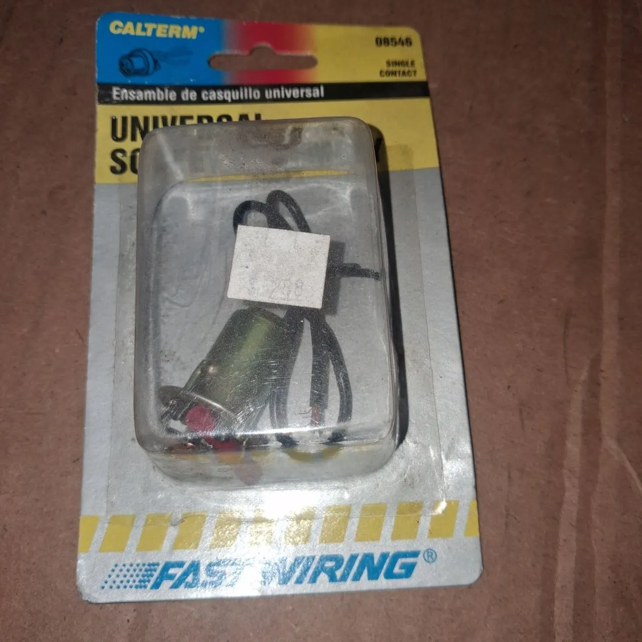 Calterm 08546 Universal Socket Single Contact 3/4 Inch NOS