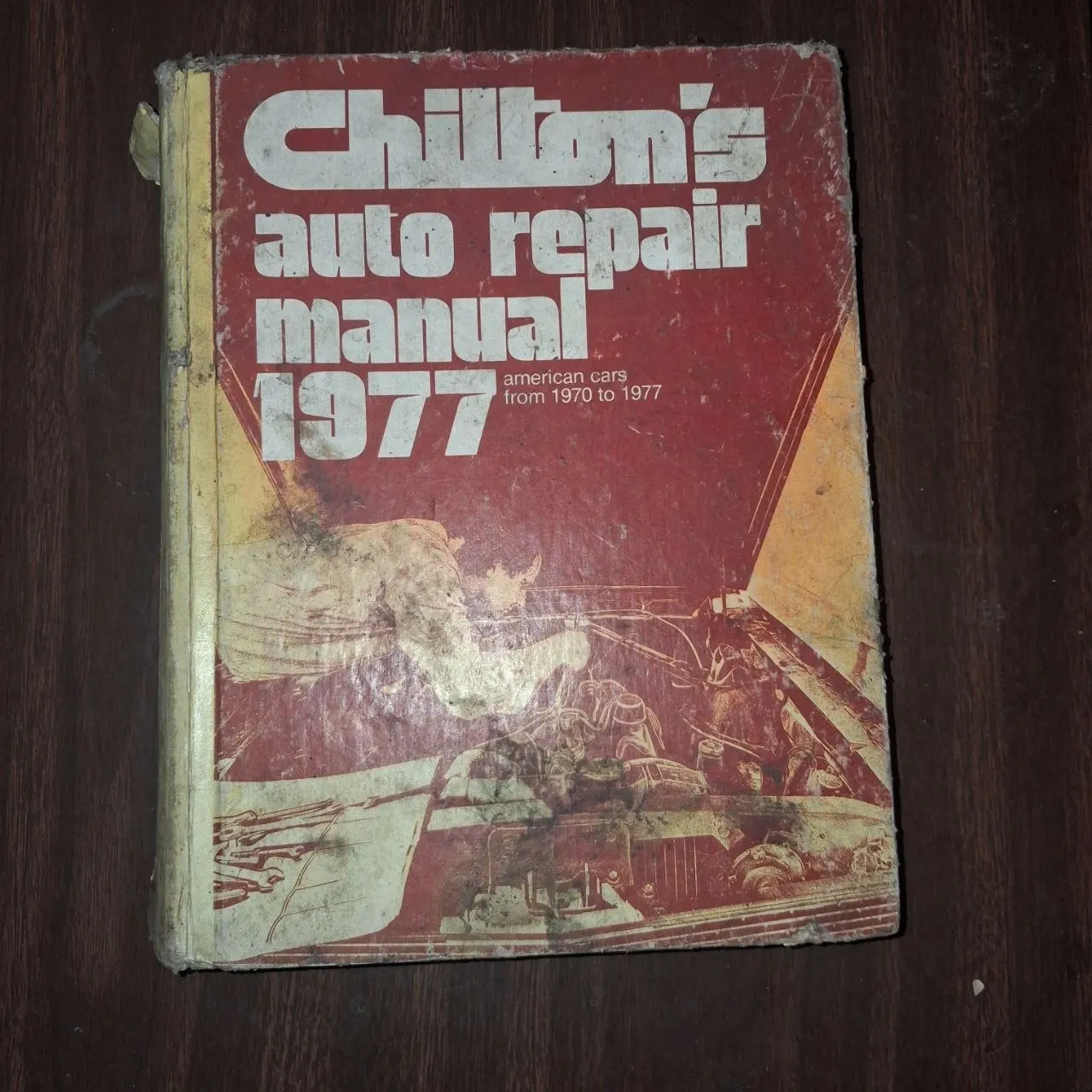 Chilton 6499 Auto Repair Manual 1977 American Cars 1970-77 Hardcover Used