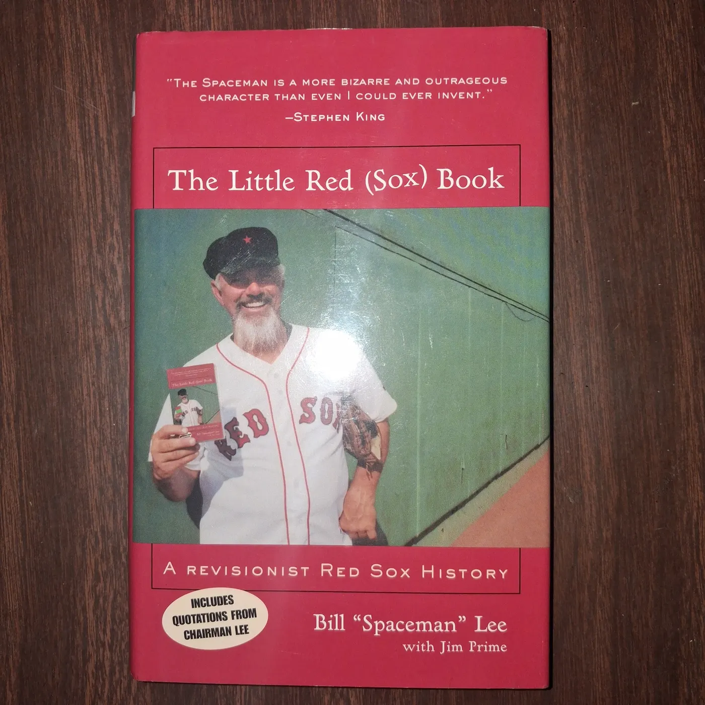 Little Red Sox Book Bill Spaceman Lee Jim Prime Hardcover Baseball Used