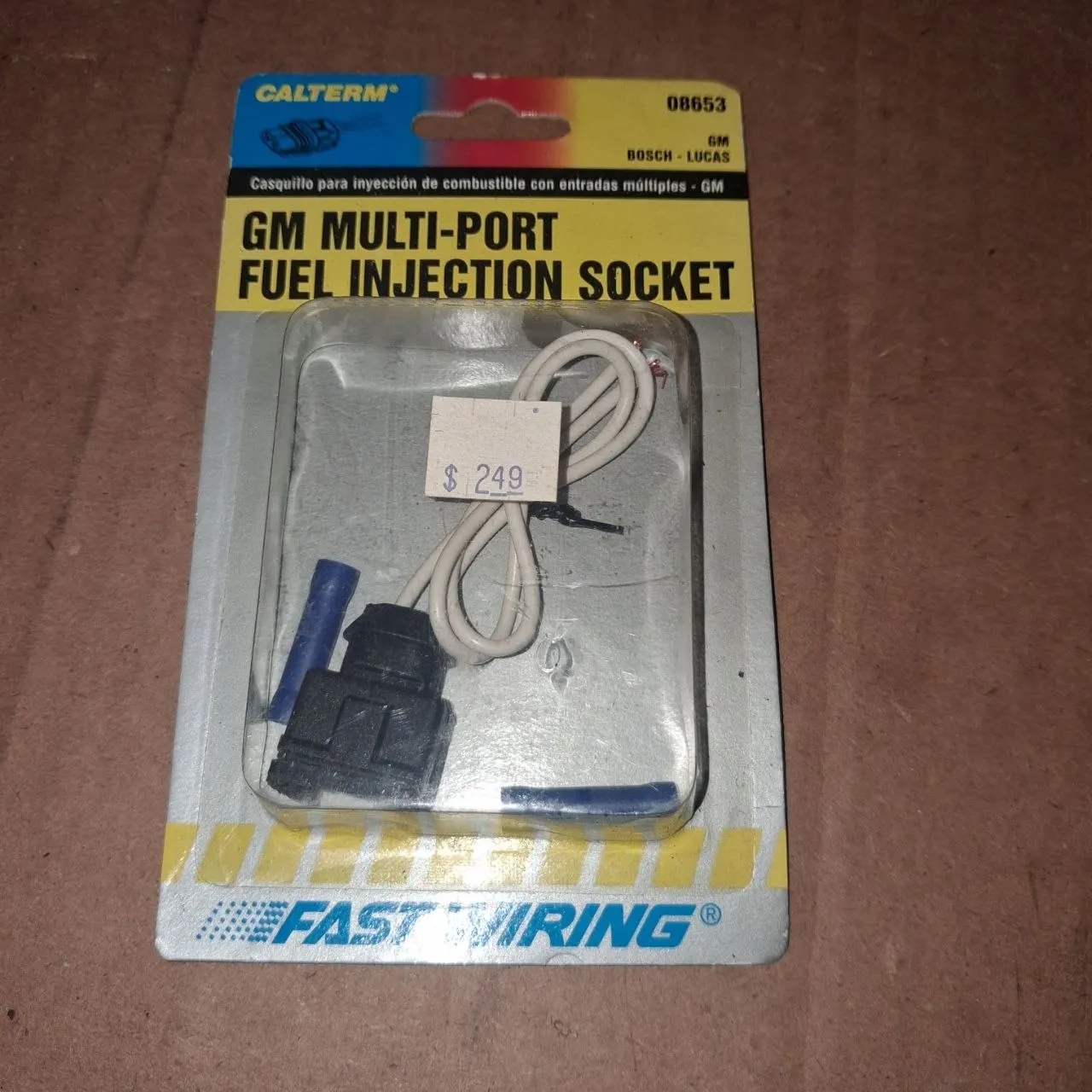 Calterm 08653 GM Multi-Port Fuel Injection Socket Bosch Lucas NOS