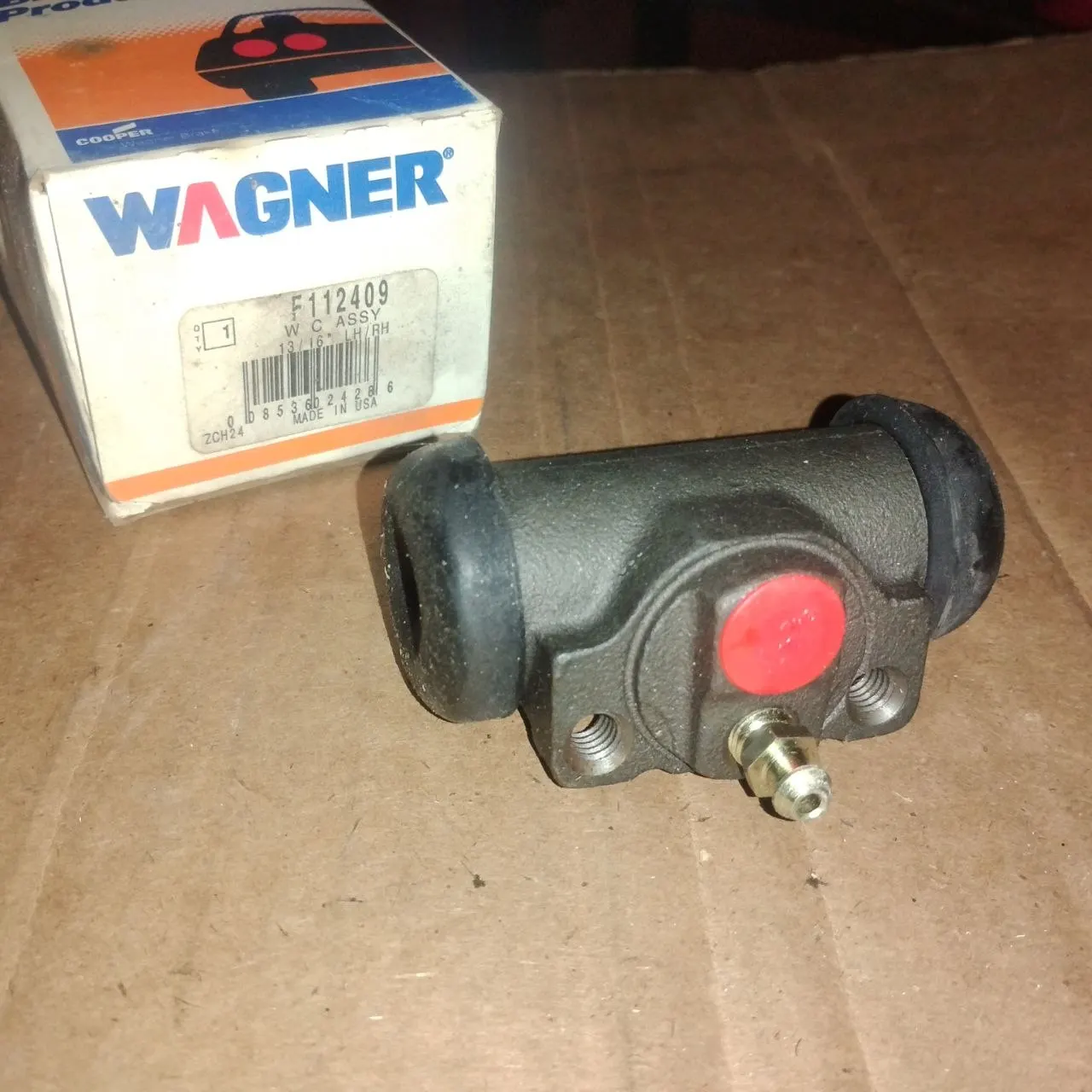 Wagner F112409 Wheel Cylinder 13/16 Ford Ranger Aerostar 87-94 NOS