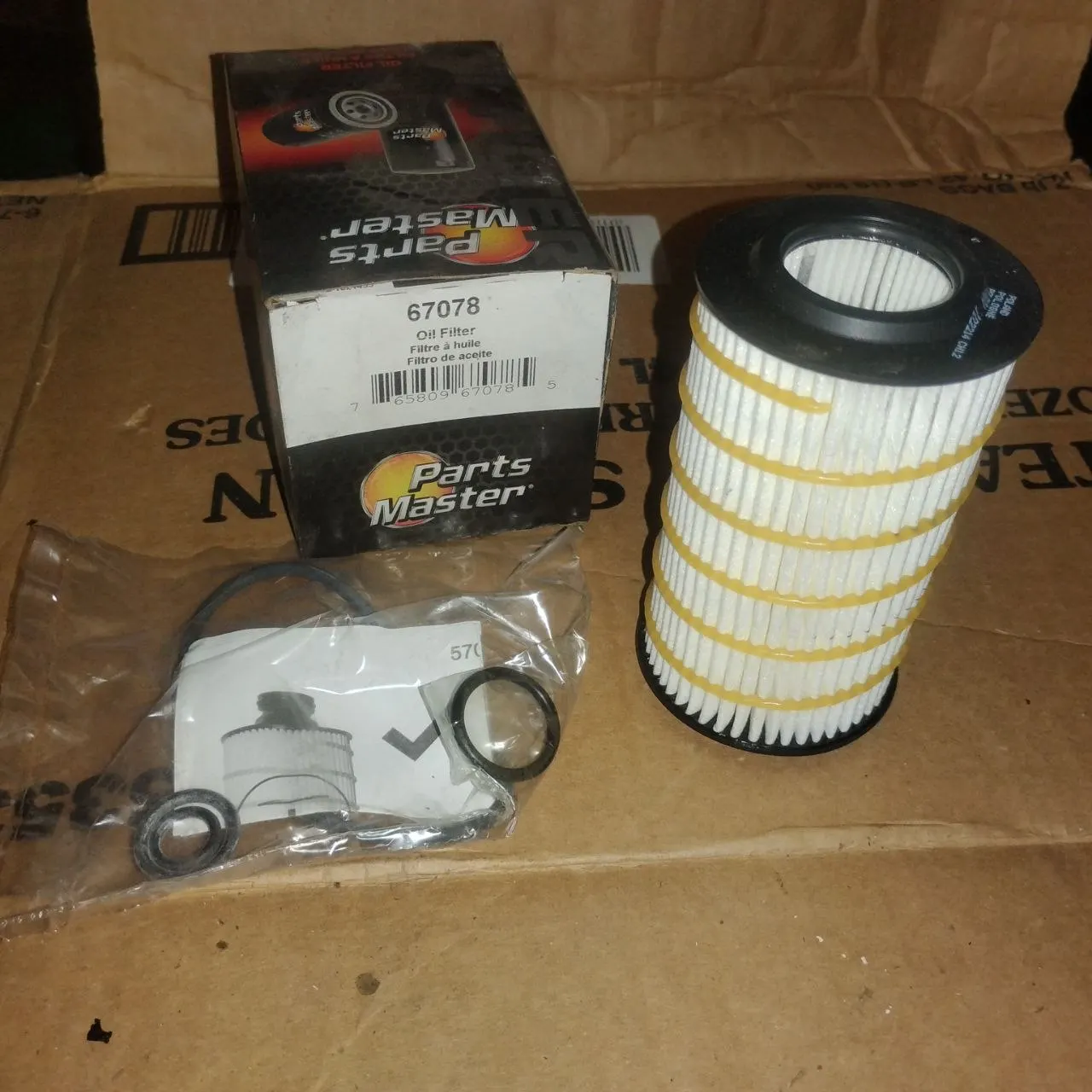 Parts Master 67078 Oil Filter MB Sprinter 3.0 3.2 5.5 NOS