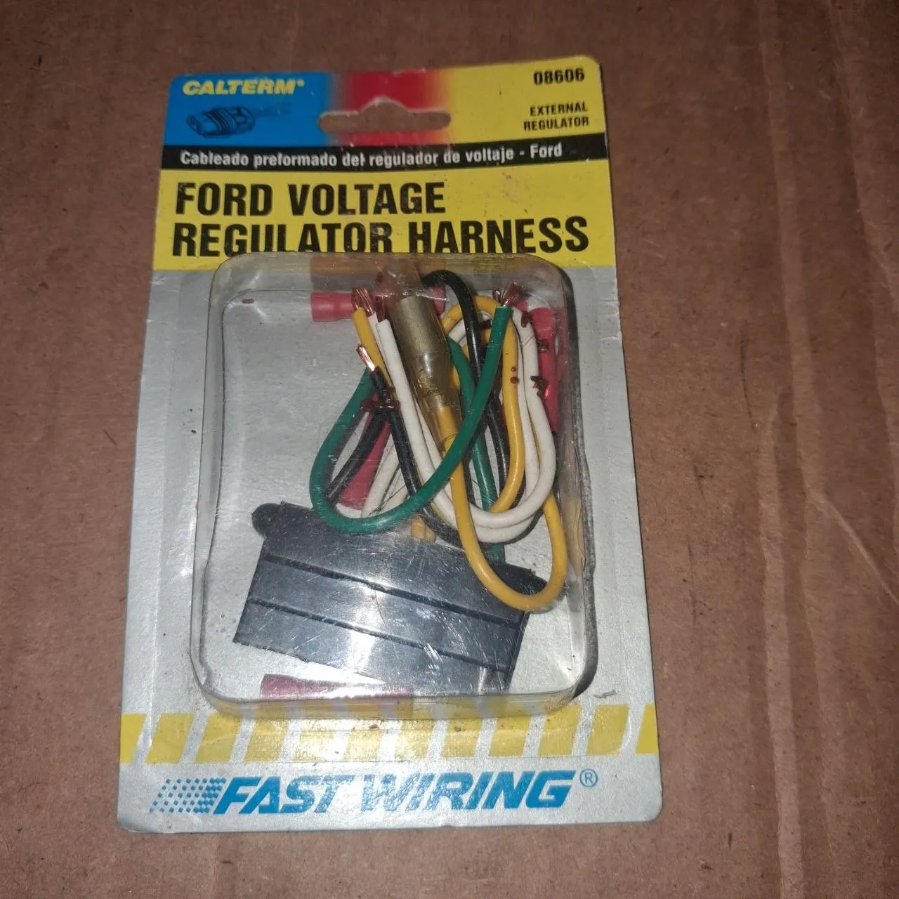 Calterm 08606 Ford External Voltage Regulator Harness NOS