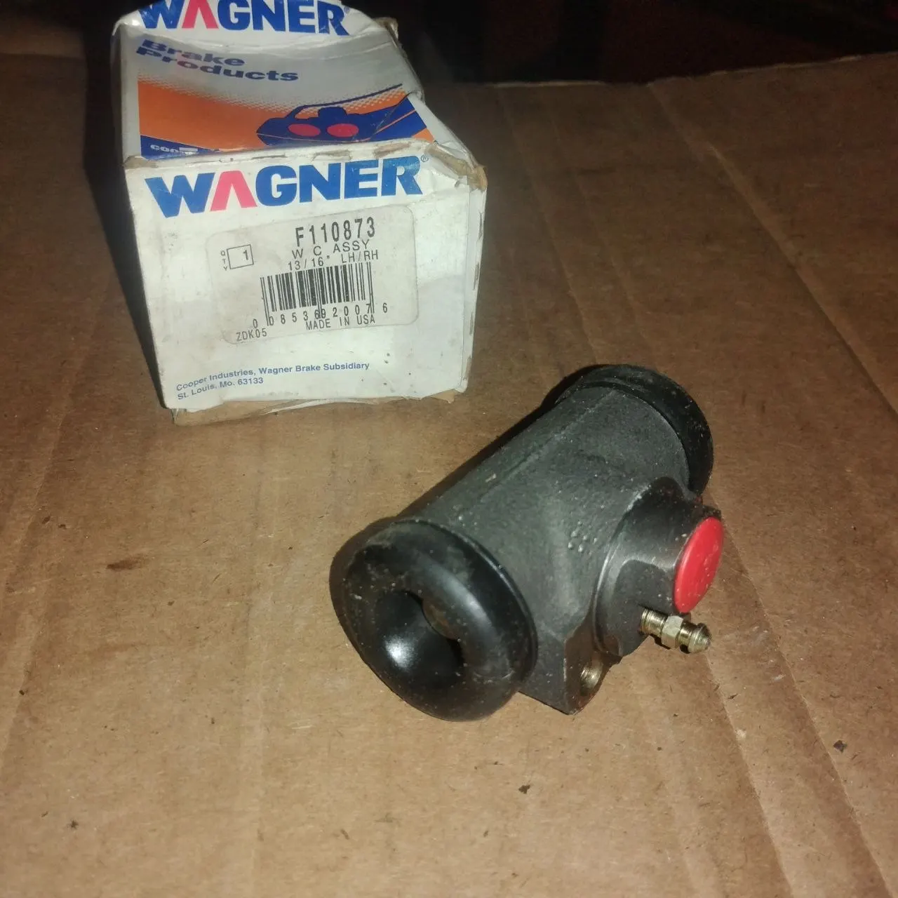 Wagner F110873 Wheel Cylinder 13/16 Ford Ranger Bronco II Mazda NOS