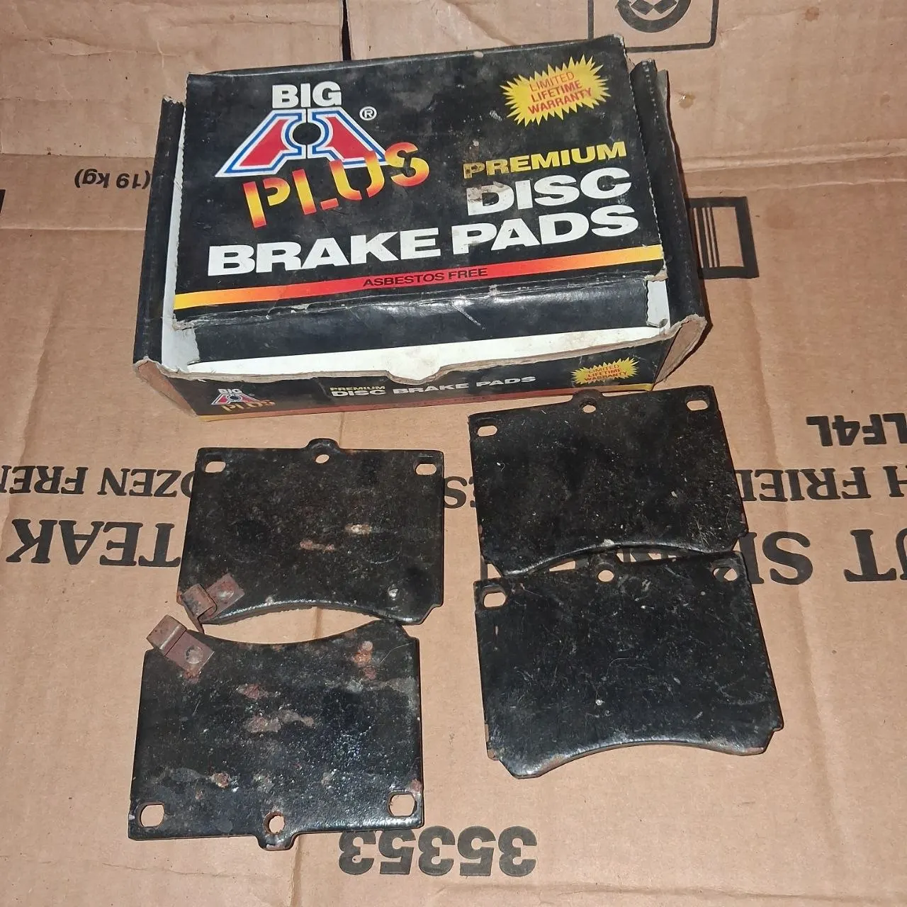 Big A Plus 1-7353 Front Brake Pads Escort Tracer Protege MX-3 NOS