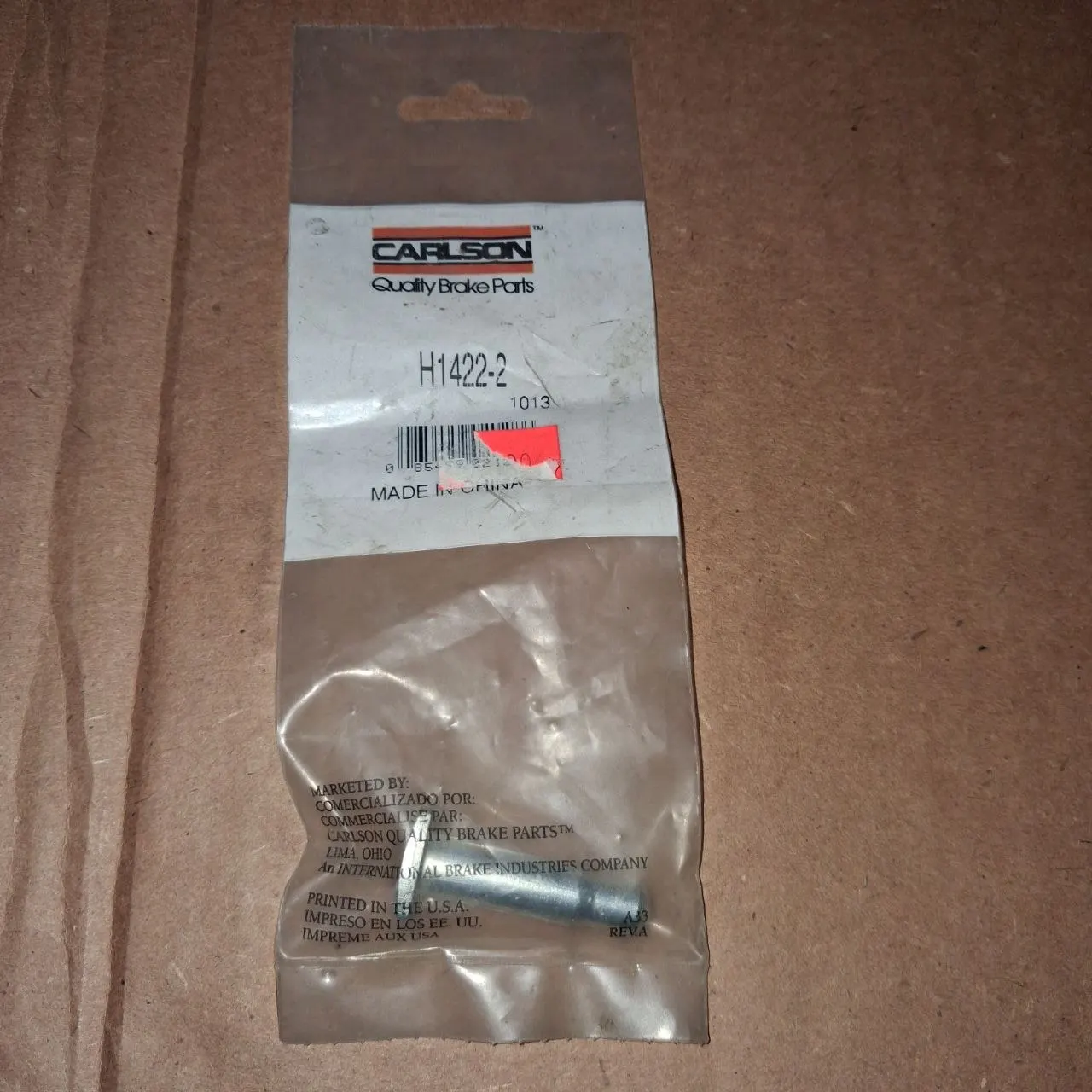 Carlson H1422-2 Wheel Cyl Link 56-76 Impala Bel Air Corvette Caprice NOS