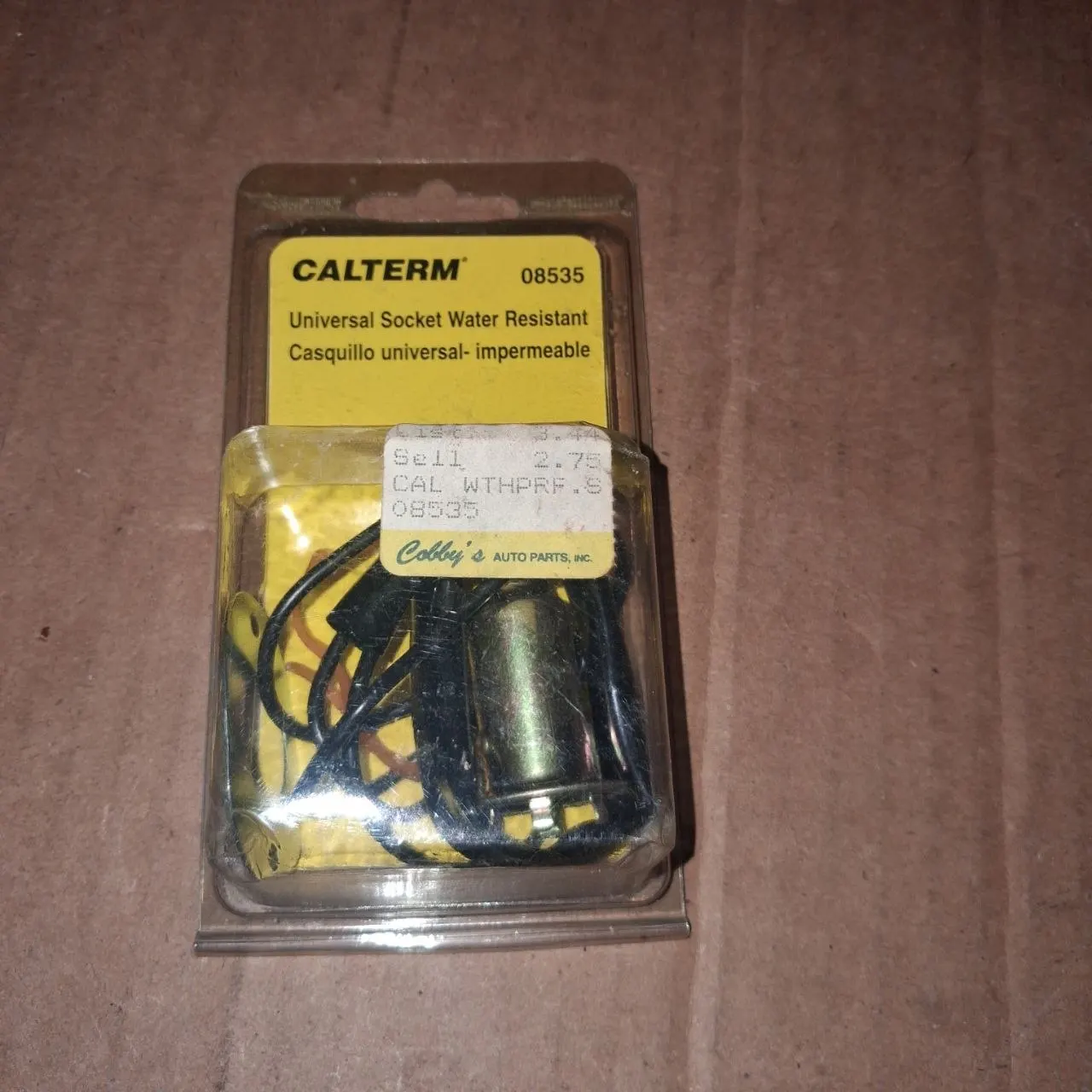 Calterm 08535 Universal Socket Water Resistant NOS