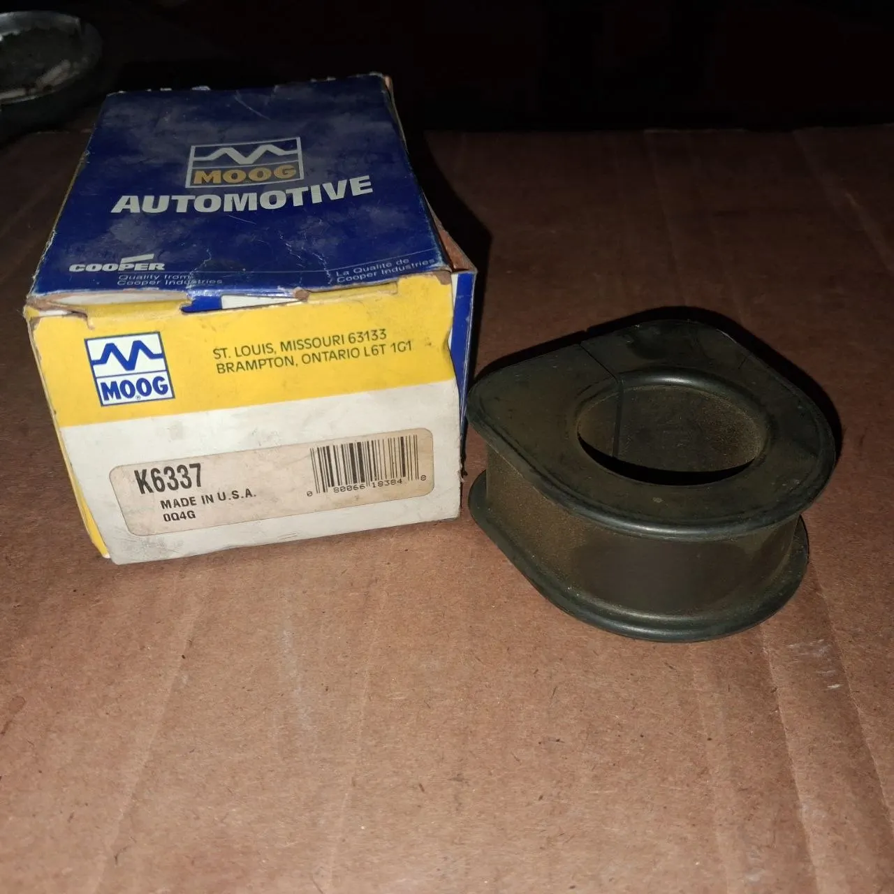 MOOG K6337 Rack Pinion Mount Bushing 1of2 Cavalier NOS